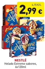 Nestlé - Helado Extreme Sabores
