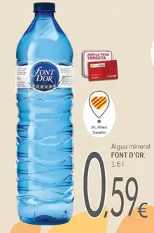 Font D'Or - Aigua Mineral