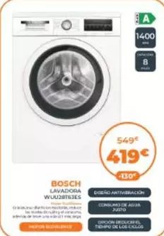 Bosch - Lavadora