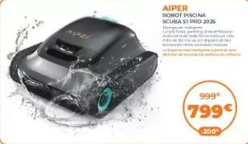 Aiper - Robot Piscina Scuba S1 Pro 2025