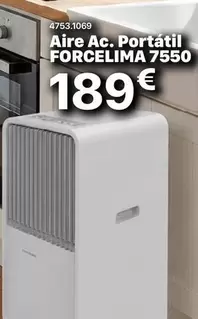 Aire Ac. Portátil Forcelima 7550