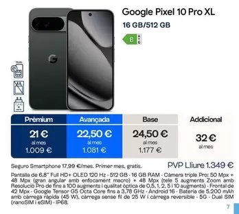 Google - Pixel 16 Pro XL