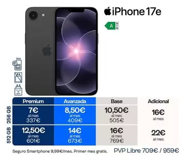 Apple - Iphone 17e