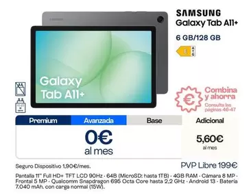 Samsung - Galaxy Tab A11+