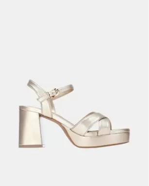 Sandalias Fiesta Mujer Oro 145288