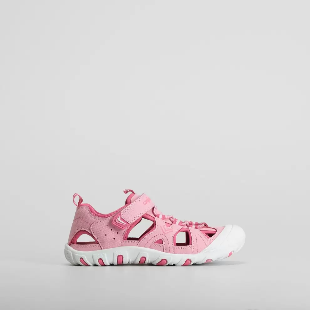 Sandalia trekking barefoot rosa COMFEET KIDS