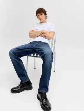 JJIMIKE JJORIGINAL ST 172 NOOS Vaqueros de corte tapered