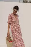 VINTAGE PRINT DRESS