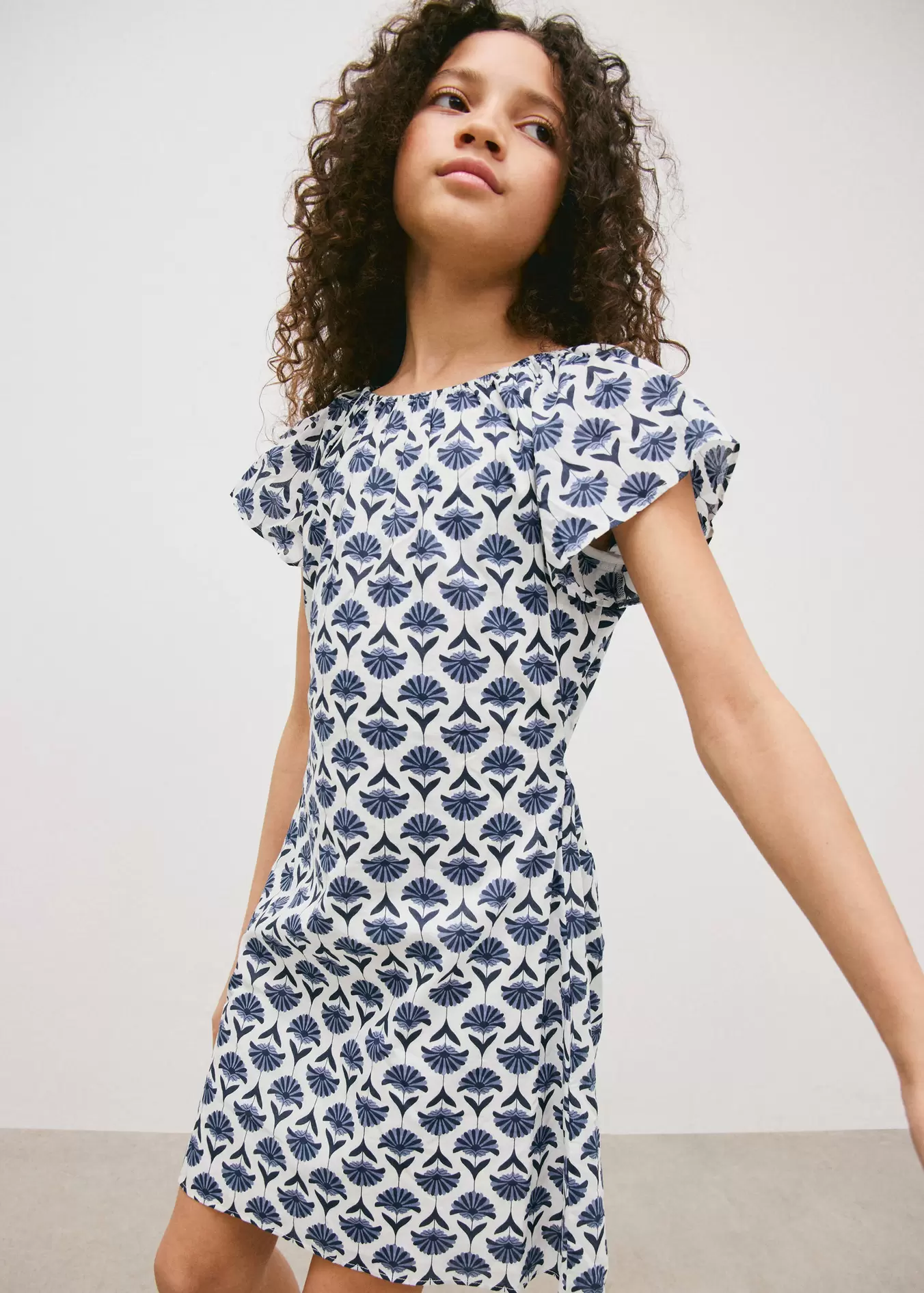 Vestido estampado floral