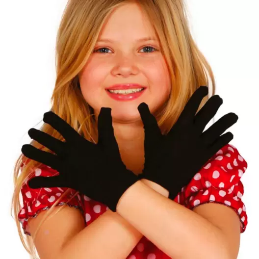 Guantes Negros Infantiles...