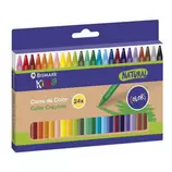 Bismark 330165 Natural Caja de 24 ceras de colores