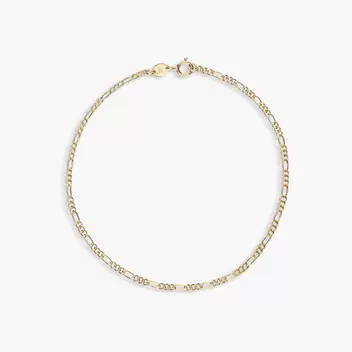 Pulsera de oro 18K programada 19 cm