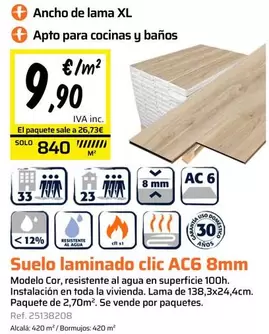 Solo - Suelo Laminado Clic Ac6