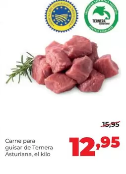 Carne Para Guisar De Ternera Asturiana