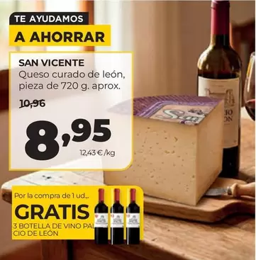 San Vicente - Queso Curado De Leon