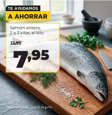 Salmón Entero