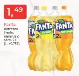 Fanta - Refresco Limón, Naranja O Zero