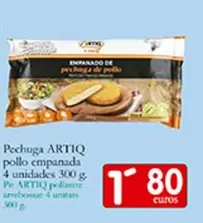 Artiq - Pechuga Pollo Empanada