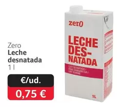 Zero Leche Desnatada