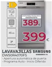 Samsung - Lavavajillas