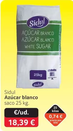 Sidol - Azúcar blanco