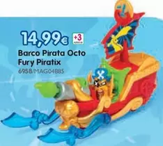 Barco - Pirata Octo Fury Piratix