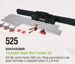 Rubi - Cortador Slim Cutter G2