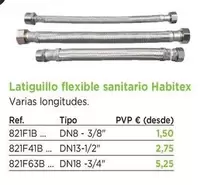 Habitex - Latiguillo Flexible Sanitario