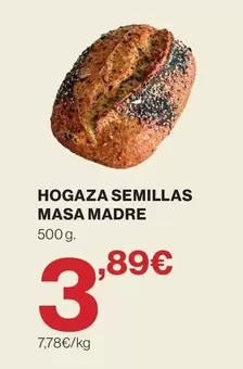 Hogaza Semillas Masa Madre