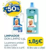Don Limpio - Limpiador