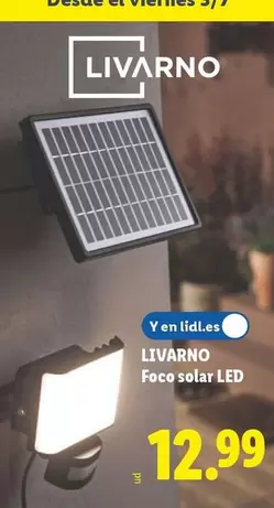 Livarno - Foco Solar Led