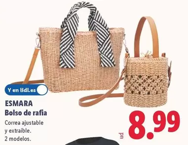 Esmara - Bolso De Rafia