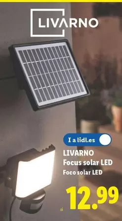 Livarno - Foco Solar Led