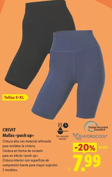 Crivit - Mallas ''Push Up''