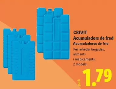 Crivit - Acumuladores De Frío