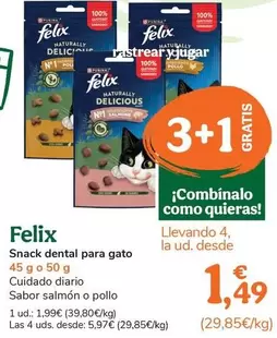 Felix - Snack Dental Para Gato