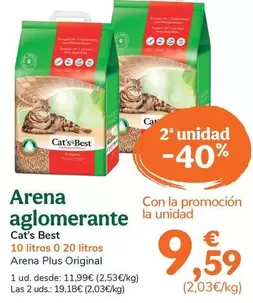 Cat's Bes - Arena Aglomerante