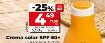 Dia Imaqe - Crema Solar Spf 50+ 