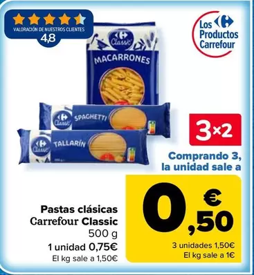 Carrefour Classic - Pastas Clasicas 