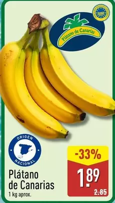 Origen - Platano De Canarias