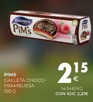Fontaneda - Galleta Choco- Frambuesa