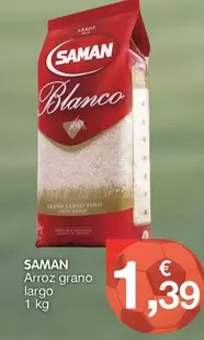 Saman - Arroz Grano Largo