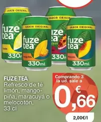 mango - Refresco De Te Limon, Mango- Piña, Maracuya O Melocoton