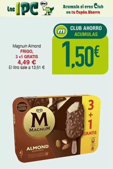 wow - Magnum Almond Frigo