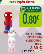 Spiderman - Gel + Champú