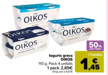 OIKOS - Yogures Griegos 