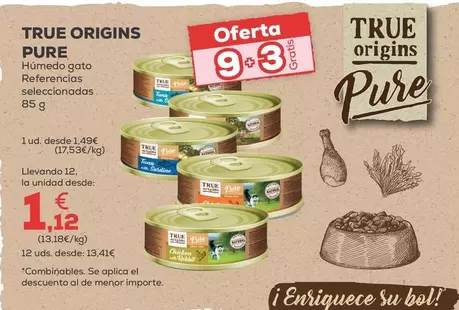 True Origins - Pure Humedo Gato Referencias Seleccionadas
