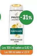 Pantene - Los 100 Ml Salen A 0.92