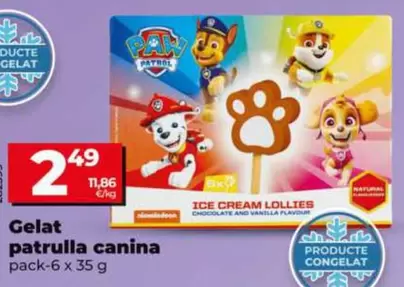 Helado Patrulla Canina