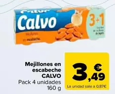 Calvo - Mejillones En Escabeche
